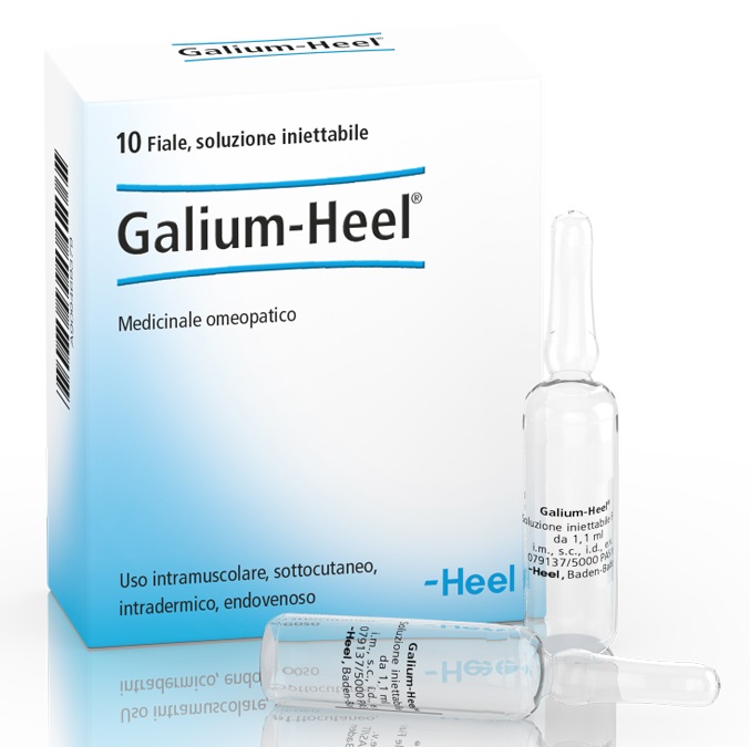 HEEL GALIUM 10 FIALE DA 1,1 ML L'UNA - Farmacia Del Monaco