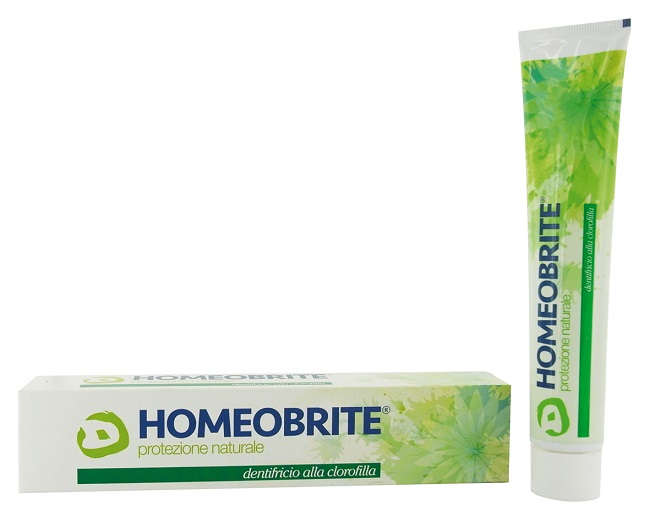 HOMEOBRITE DENTIFRICIO ALLA CLOROFILLA 75 ML - Farmacia Del Monaco