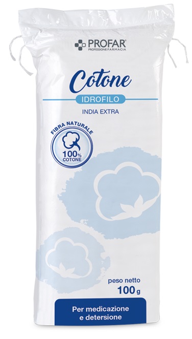 COTONE IDROFILO PROFAR INDIA EXTRA 100 G - Farmacia Del Monaco
