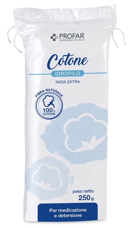 COTONE IDROFILO PROFAR INDIA EXTRA 250G - Farmacia Del Monaco