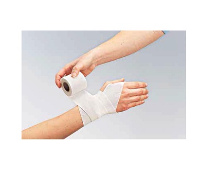 BENDA ELASTICA MEDICATA AUTOADESIVA FORTELAST PLUS CON OSSIDO DI ZINCO 10X450 CM - Farmacia Del Monaco
