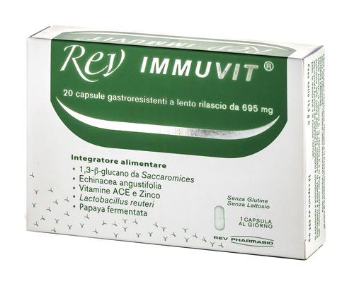 REV IMMUVIT 20 CAPSULE - Farmacia Del Monaco