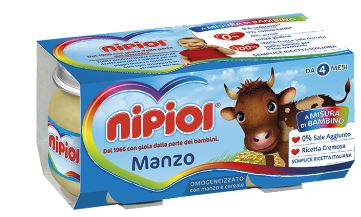 NIPIOL OMOGENEIZZATO MANZO 80 G 2 PEZZI - Farmacia Del Monaco