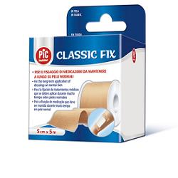 CEROTTO IN ROCCHETTO CLASSIC FIX SKIN 1,25X500 CM CON  FUSTELLA - Farmacia Del Monaco