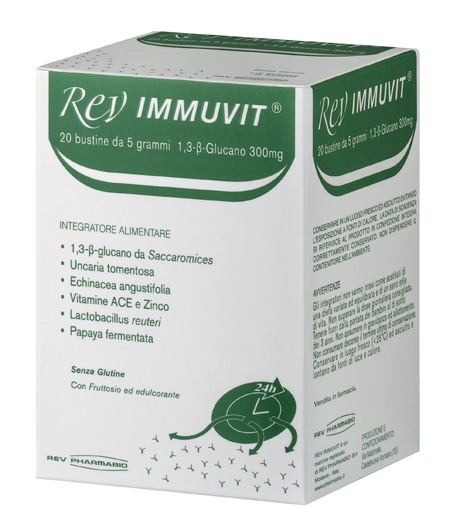 REV IMMUVIT 20 BUSTINE - Farmacia Del Monaco