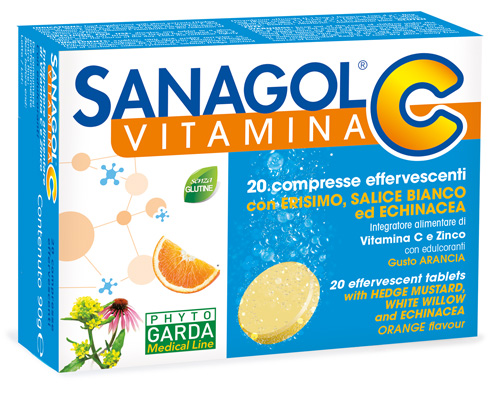 SANAGOL C 20 COMPRESSE EFFERVESCENTI - Farmacia Del Monaco