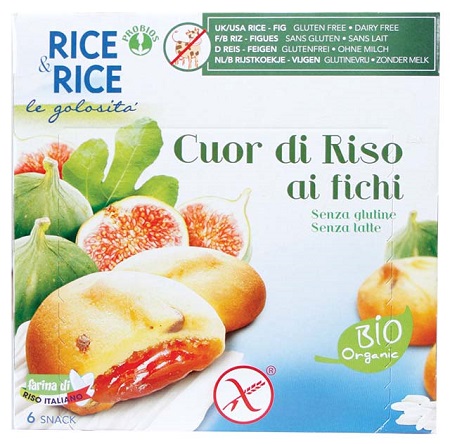 RICE&RICE CUOR DI RISO AI FICHI SENZA LATTE 6 X 33 G - Farmacia Del Monaco