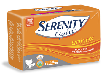 PANNOLONE PER INCONTINENZA SERENITY UNISEX 30 PEZZI - Farmacia Del Monaco