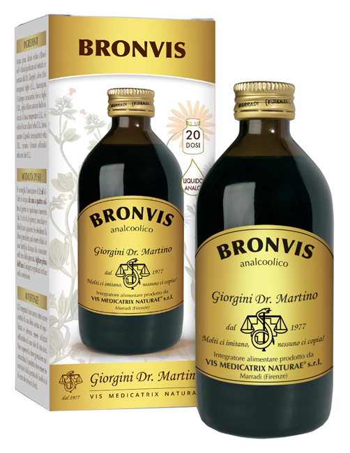 BRONVIS LIQUIDO ANALCOLICO 200 ML - Farmacia Del Monaco