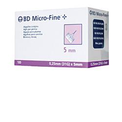 AGO PER PENNA DA INSULINA BD MICROFINE 31 GAUGE 5 MM 100 PEZZI - Farmacia Del Monaco
