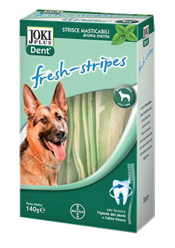 JOKI DENT FRESH-STRIPES 140 G PER CANI DI TAGLIA PICCOLA E MEDIA - Farmacia Del Monaco