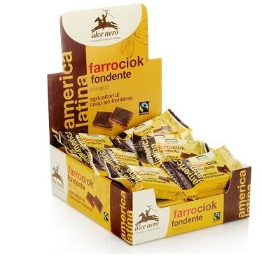 BISCOTTO DI FARRO E CIOCCOLATO FONDENTE BIO FAIRTRADE 28 G - Farmacia Del Monaco