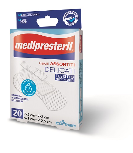 CEROTTO IN STRISCIA MEDIPRESTERIL DELICATO TNT 50X8CM - Farmacia Del Monaco