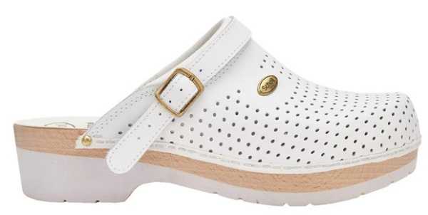 CLOG S/COMF.B/S CE BYCAST BIS UNISEX WHITE WOODS BIANCO 43 - Farmacia Del Monaco