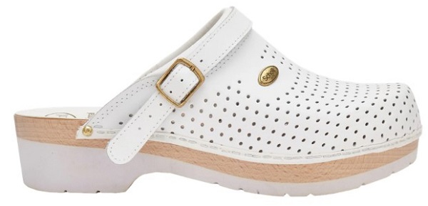 CLOG S/COMF.B/S CE BYCAST UNISEX WHITE WOODS BIANCO 39 - Farmacia Del Monaco