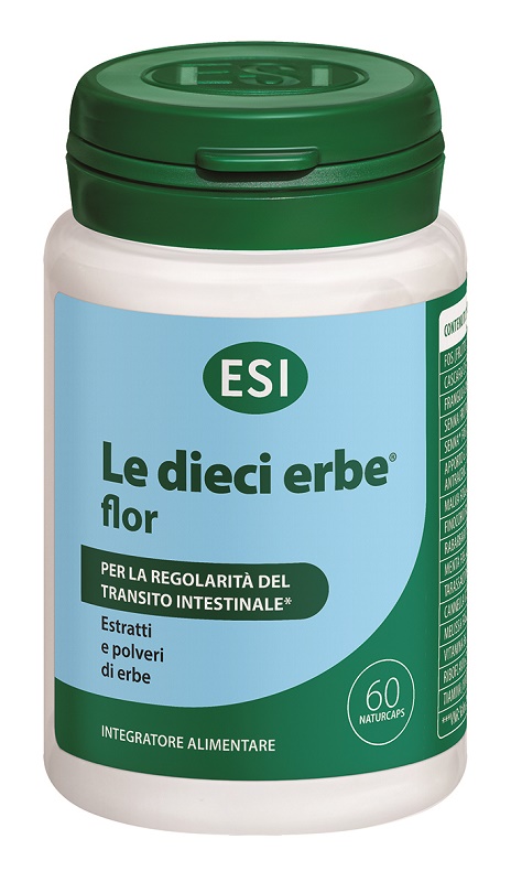 ESI LE DIECI ERBE FLOR 60 CAPSULE - Farmacia Del Monaco