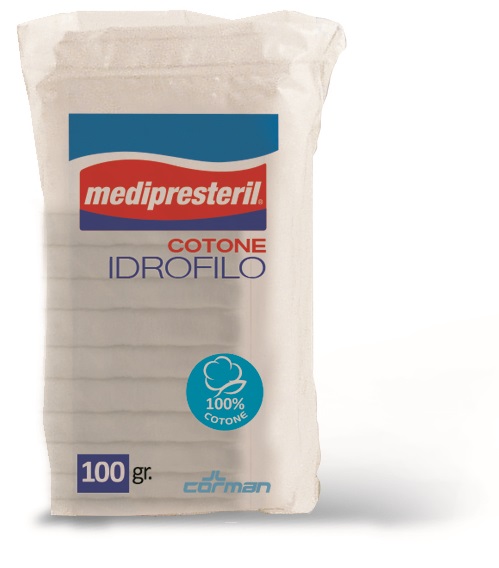 COTONE IDROFILO FU MEDIPRESTERIL CONFEZIONE DA 100GRAMMI - Farmacia Del Monaco