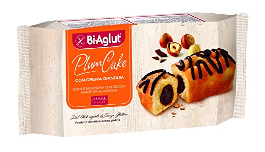 BIAGLUT SFORNAGUSTO PLUMCAKE AL GIANDUIA 4 X 45 G - Farmacia Del Monaco
