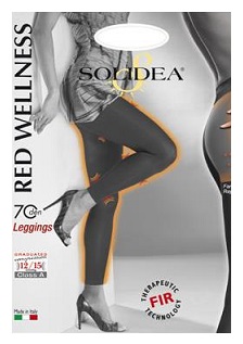 RED WELLNESS 70 LEGGINS NERO 3ML - Farmacia Del Monaco