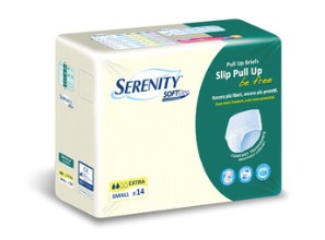 PANNOLONE A MUTANDINA SERENITY PULL UP BE FREE SD EXTRA SMALL 14 PEZZI - Farmacia Del Monaco