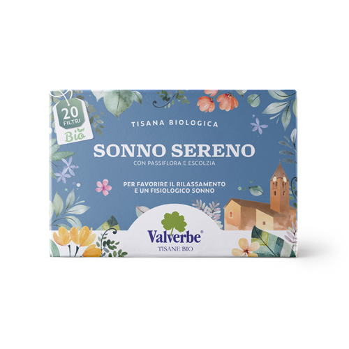 TISANA SONNO SERENO BIO 20 FILTRI - Farmacia Del Monaco