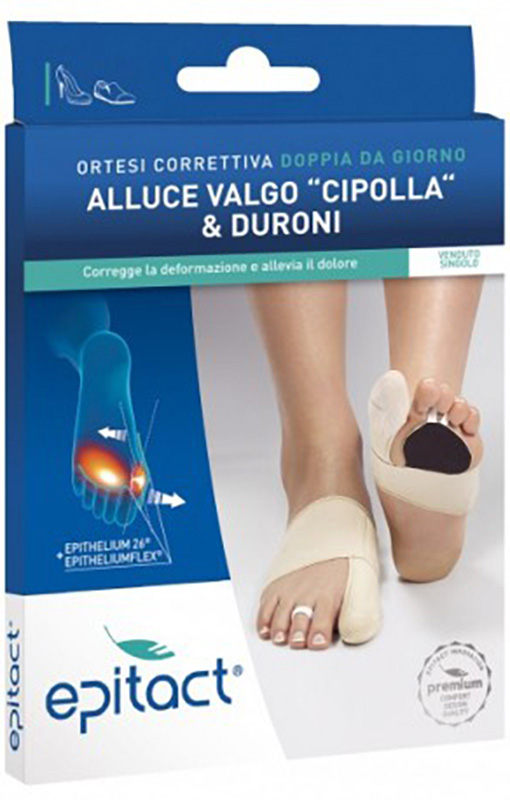 ORTESI CORRETTIVA EPITACT DP SINISTRA TAGLIA SMALL 1 PEZZO - Farmacia Del Monaco