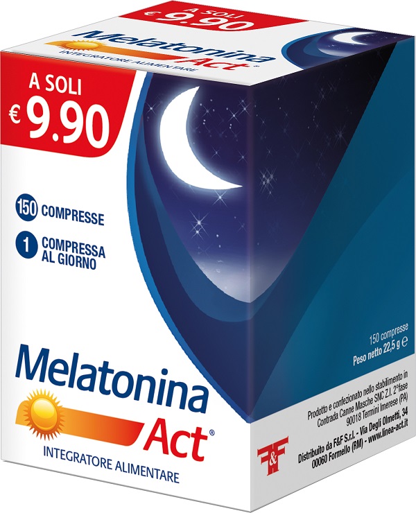 MELATONINA ACT 150 COMPRESSE - Farmacia Del Monaco