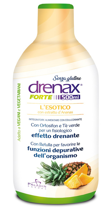 DRENAX FORTE L'ESOTICO CON ESTRATTO D'ANANAS 500 ML - Farmacia Del Monaco