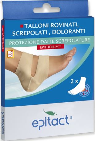 PROTEZIONE PER SCREPOLATURE TALLONI EPITACT TAGLIA UNICA 2 PEZZI - Farmacia Del Monaco