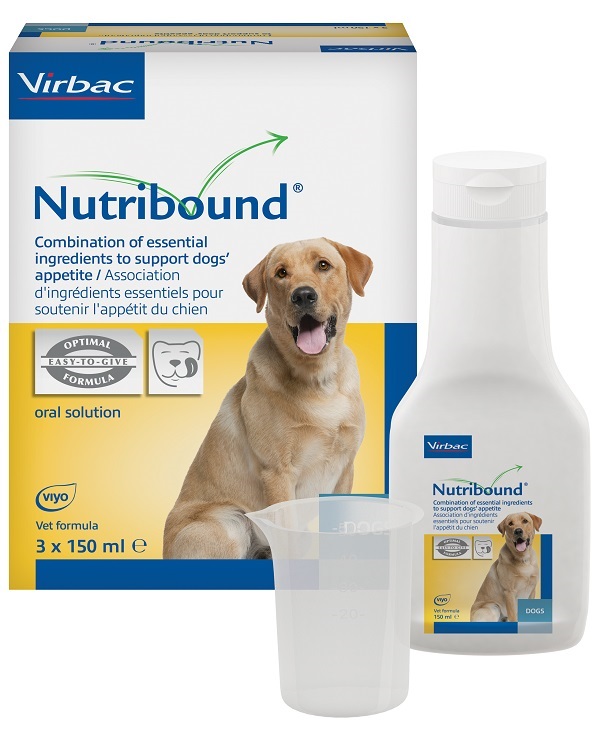 NUTRIBOUND SOLUZIONE ORALE APPETIBILE PER CANE 3 FLACONI DA 150 ML - Farmacia Del Monaco