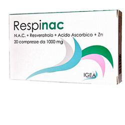 RESPINAC 2 BLISTER 10 COMPRESSE 1000 MG - Farmacia Del Monaco