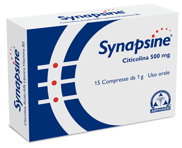 SYNAPSINE BLISTER 15 COMPRESSE ASTUCCIO 15 G - Farmacia Del Monaco