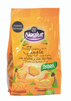 NOGLUT INTOLLERANCE BISCOTTI DELLA GIUNGLA SENZA GLUTINE BUSTA 100 G - Farmacia Del Monaco