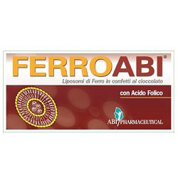 FERROABI 20 CONFETTI OROSOLUBILI AL CIOCCOLATO BLISTER 30 G - Farmacia Del Monaco
