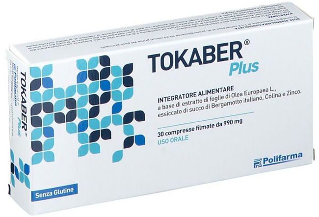 TOKABER PLUS 990MG 30 COMPRESSE - Farmacia Del Monaco