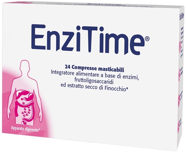 ENZITIME 24 COMPRESSE MASTICABILI - Farmacia Del Monaco