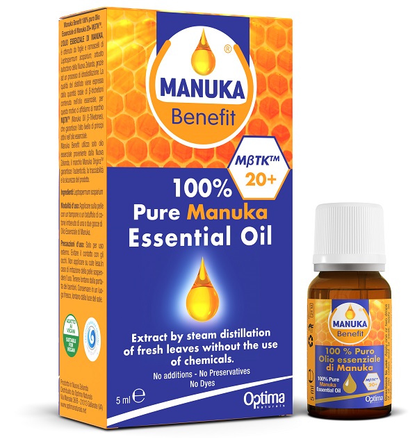 MANUKA BENEFIT OLIO ESSENZIALE DI MANUKA 5 ML - Farmacia Del Monaco