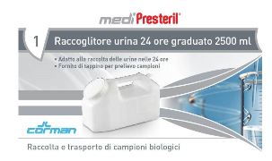 CONTENITORE URINA 24 ORE MEDIPRESTERIL - Farmacia Del Monaco
