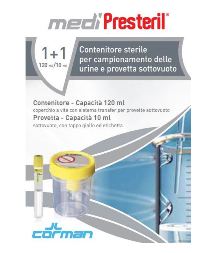 CONTENITORE URINA + PROVETTA MEDIPRESTERIL - Farmacia Del Monaco