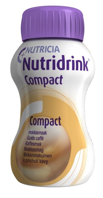 NUTRICIA NUTRIDRINK COMPACT GUSTO CAFFE' 4 BOTTIGLIE DA 125 ML - Farmacia Del Monaco
