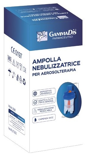 AMPOLLA AEROSOL PLASTICA GAMMADIS 1 PEZZO - Farmacia Del Monaco