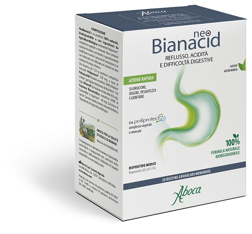 NEOBIANACID 20 BUSTINE MONODOSE 1,55 G - Farmacia Del Monaco