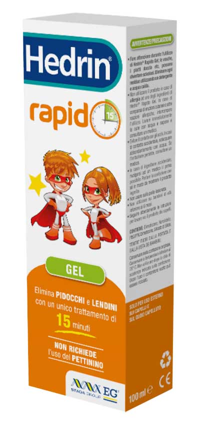 HEDRIN RAPIDO LIQUIDO GEL 100 ML - Farmacia Del Monaco