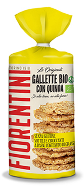 BIO GALLETTE QUINOA 120 G - Farmacia Del Monaco