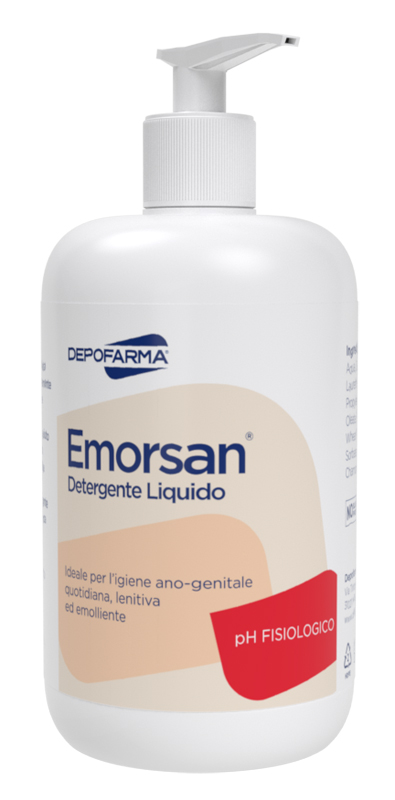 EMORSAN DETERGENTE LIQUIDO IGIENE ANO-GENITALE PH FISIOLOGICO 500 ML - Farmacia Del Monaco