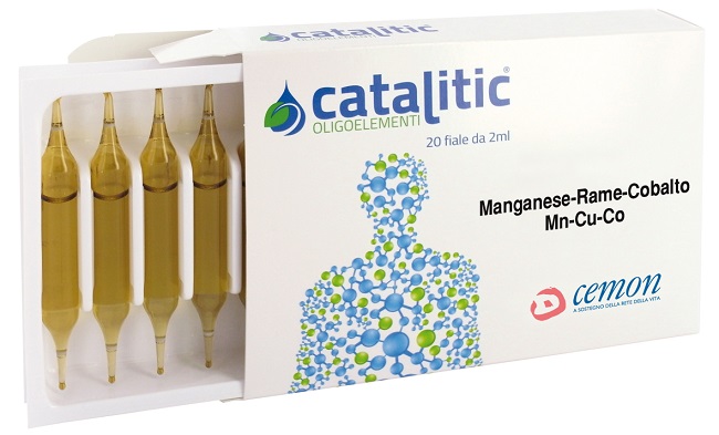CATALITIC OLIGOELEMENTI MANGANESE RAME COBALTO MN-CU-CO- 20 AMPOLLE - Farmacia Del Monaco