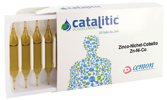 CATALITIC OLIGOELEMENTI ZINCO NICHEL COBALTO ZN-NI-CO 20 AMPOLLE - Farmacia Del Monaco