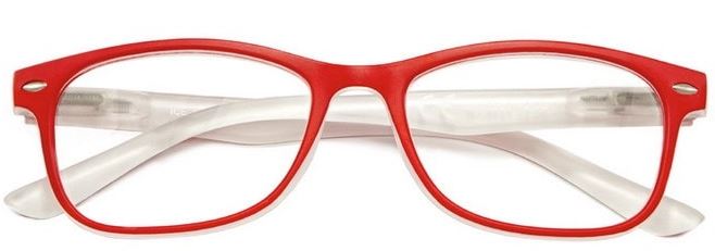 OCCHIALE DA LETTURA PREMONTATO TWINS GOLD ICE ROSSO +1,50 - Farmacia Del Monaco