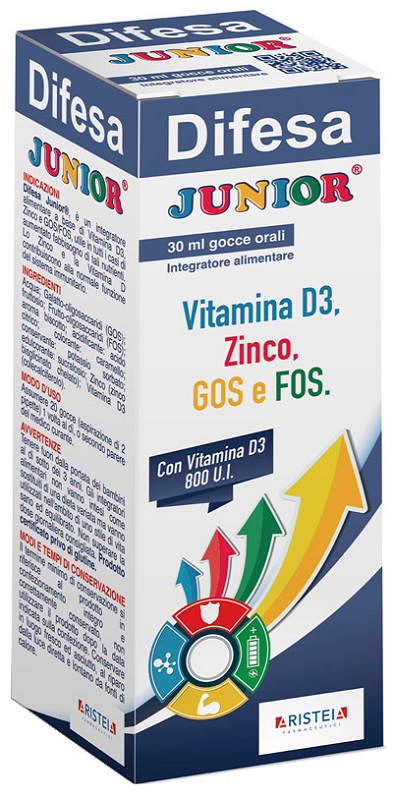 DIFESA JUNIOR GOCCE ORALI 30 ML - Farmacia Del Monaco