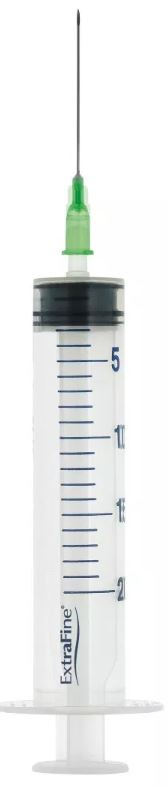 SIRINGA EXTRAFINE 20 ML CON AGO 2 GAUGE 21 0,80X40MM CONO ECCENTRICO 1 PEZZO - Farmacia Del Monaco